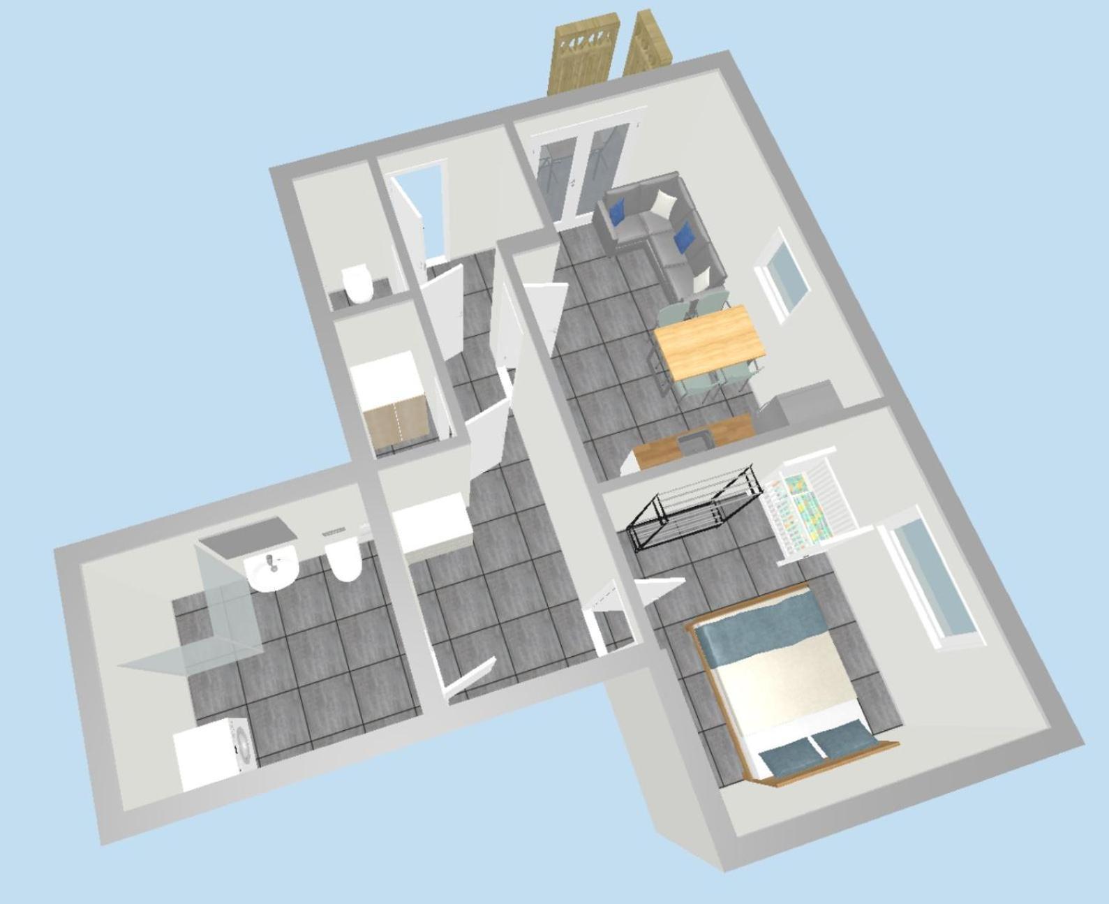 Easytree 4P Switch Tv Apartment Bad Driburg Exterior photo